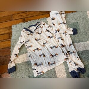 Dachshund Bamboo Pajamas